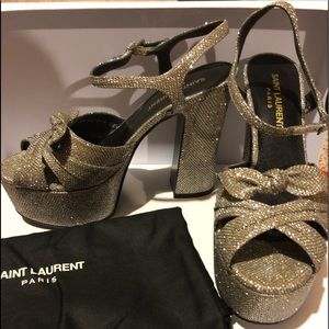 Saint Laurent platform heels